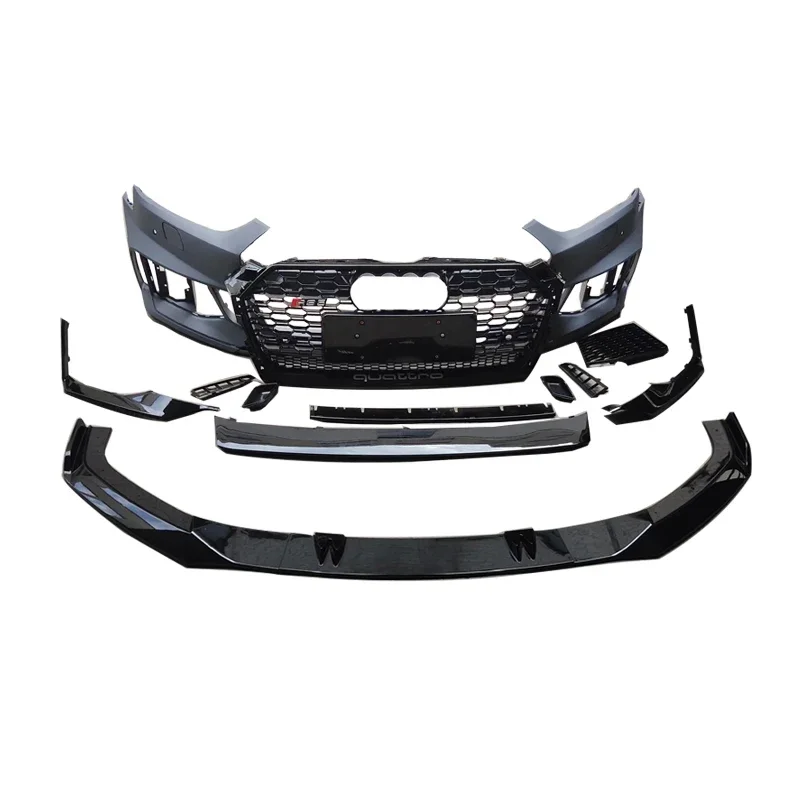 

bodikits RS5 front bumper for A5 S5 B9 bumper high quality factory price body kit with bumper grill 2017 2018 2019