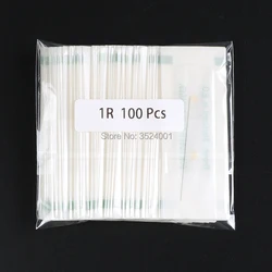 Tattoo Needles 1RL Disposable Sterilized Professional For Tattoo Eyebrow Pen Machine Permanent Makeup Kit 100pcs  Tips 1RT