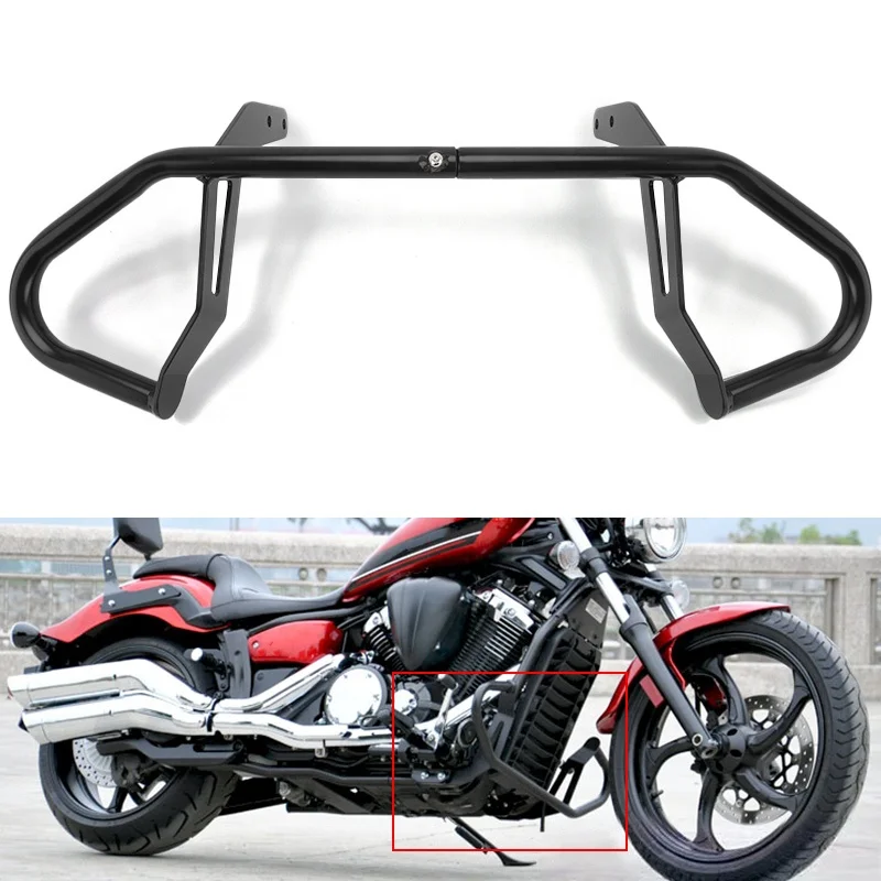 Motorcycle Accessories Black Highway Engine Guard Crash Protector Bars Bumper Protection For Stryker 1300 XVS1300 11-19