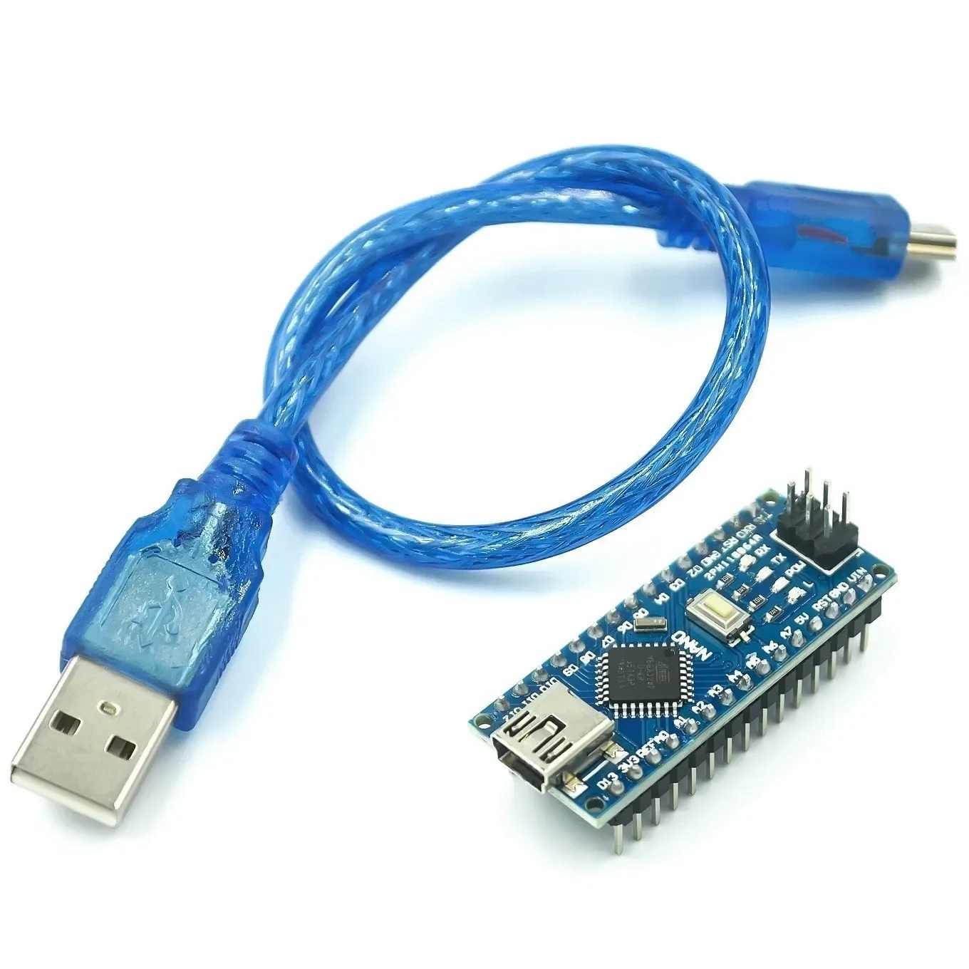 XTJduino Nano V3.0 ATMEGA328P CH340 Improved Development Board with USB Cable