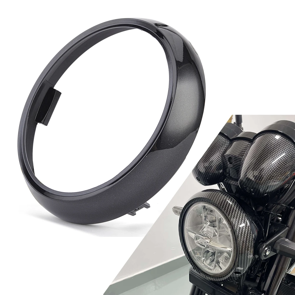 

Motorcycle Headlight Bezel Visor Cover Fog Lights Trim Rings for Kawasaki Z900RS Z 900 RS SE CAFE 2017-2025 2024 2023 2022 2021