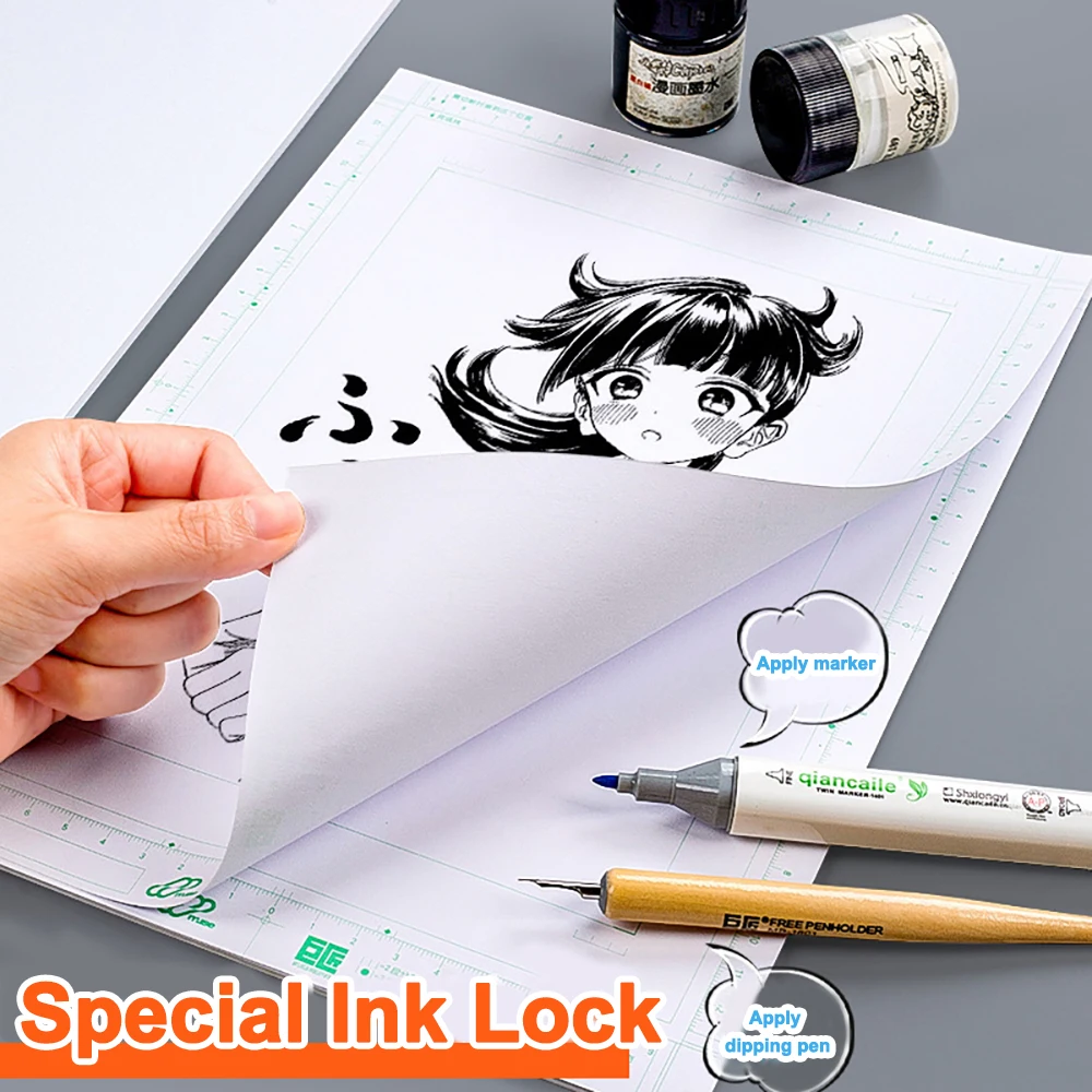 Professional 30 Sheet B4/A4 Marker paper Sketch Painting Marker Paper 110g For Drawing Marker Pen Book Artist School Supplies