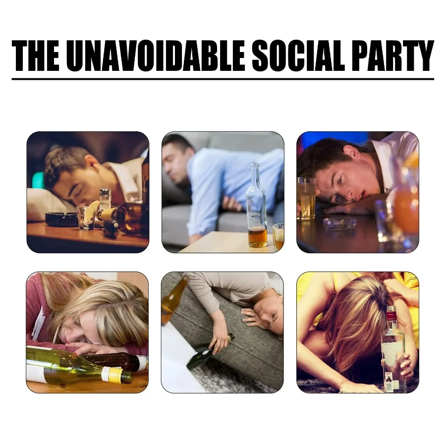 Ximonth Vitamina B Hangover Patch Drink Hangover Party Party Home Party Inconforto Cura del corpo