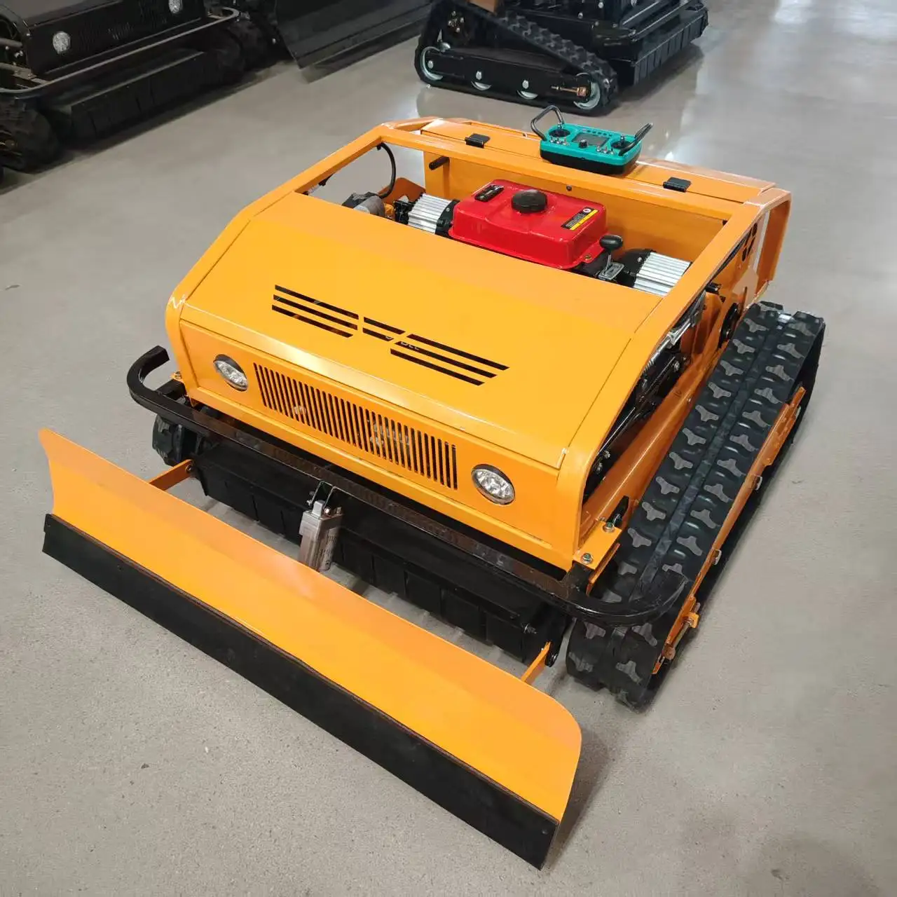 

2-in-1 Lawn Mower with Snow Shovel Attachment with Remote Control Safety Auto-Stop Blade CE Certified for Family Garden Customiz