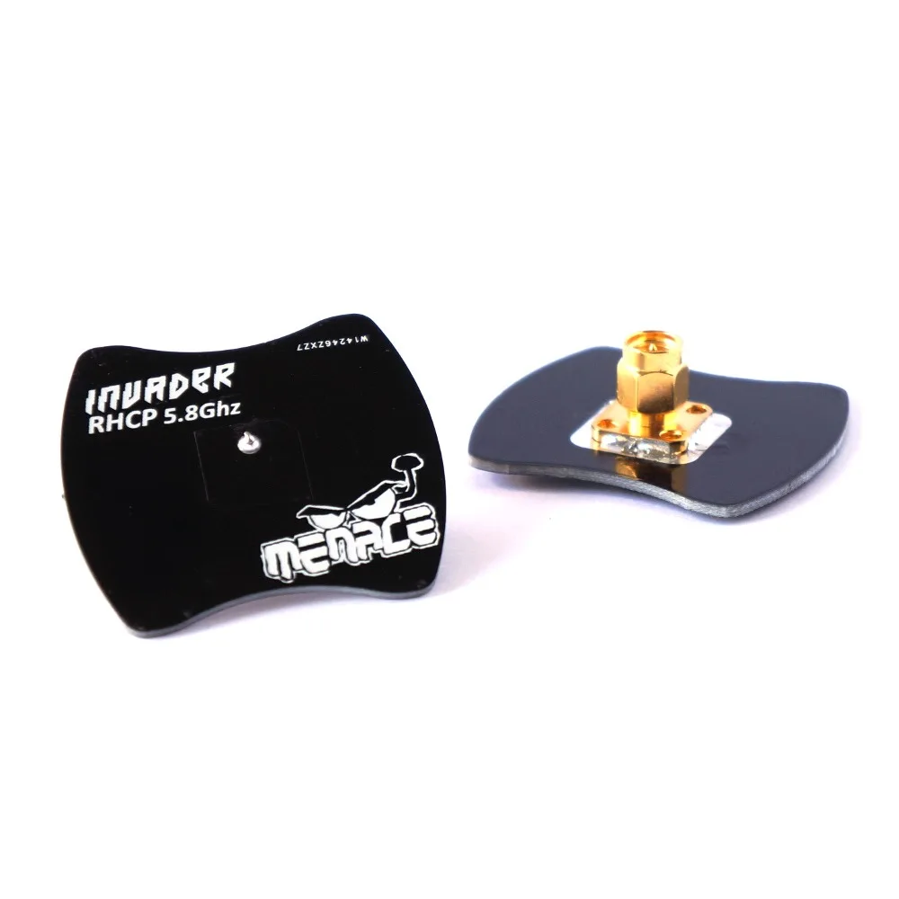 Antenne FPV MenaceRC Invader 5.8Ghz Patch SMA longue portée, plus de 1,6 km, pour lunettes FPV