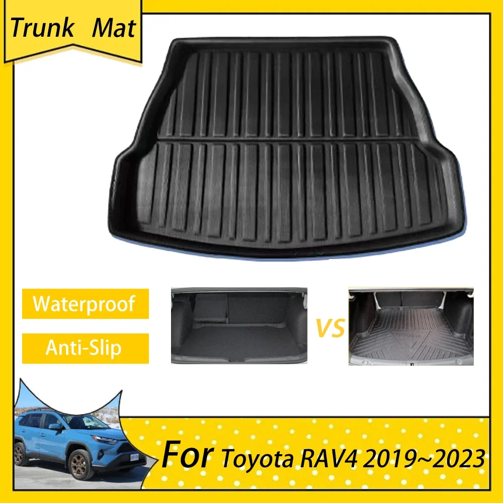 

Car Trunk Mats for Toyota RAV4 RAV 4 XA50 50 2019~2023 Accsesories Suzuki Across Waterproof Rear Boot Cargo Carpet 2020 2022