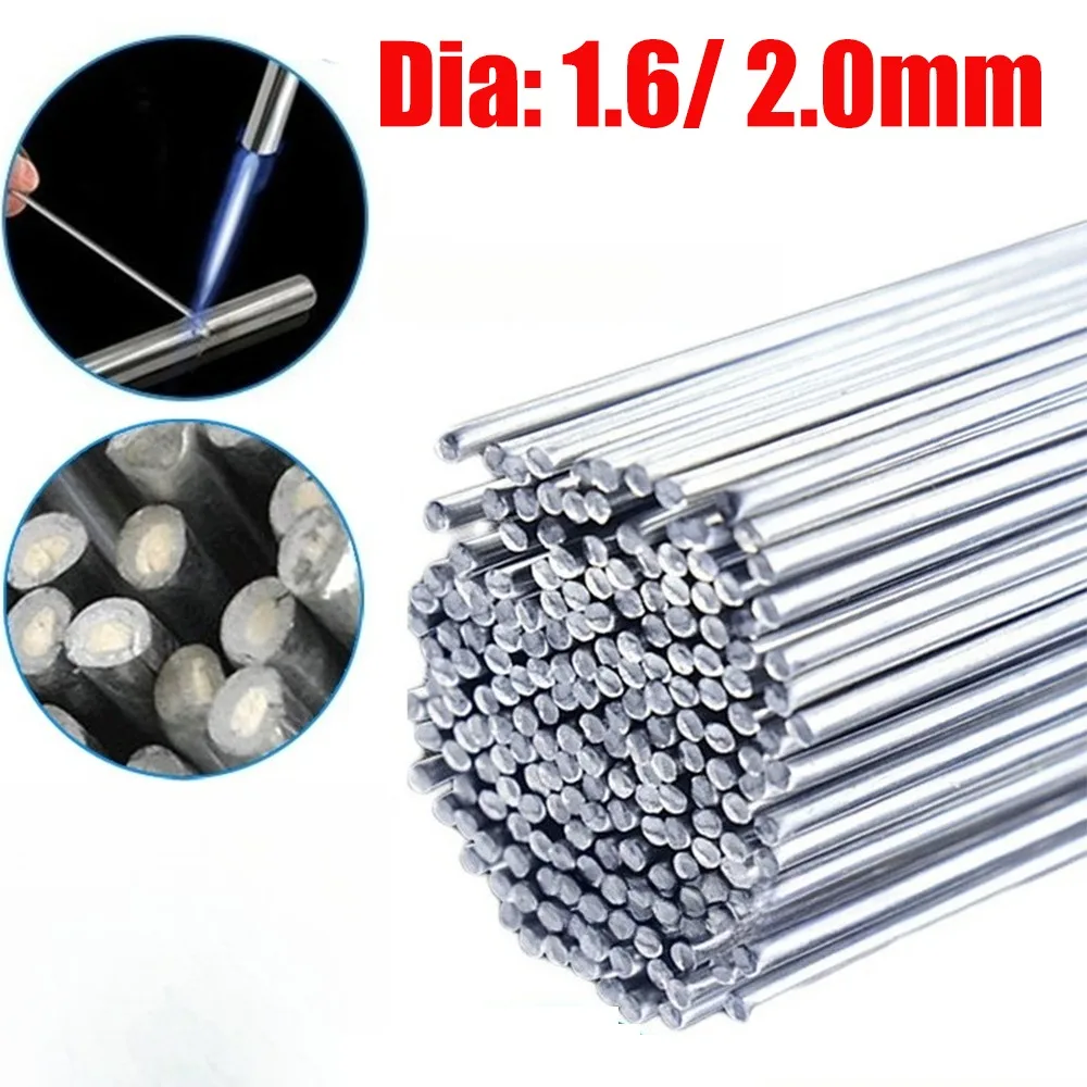 Aluminum Welding Rods Low Temperature Easy Melt Aluminum Welding Wire Flux Core Suitable for Soldering