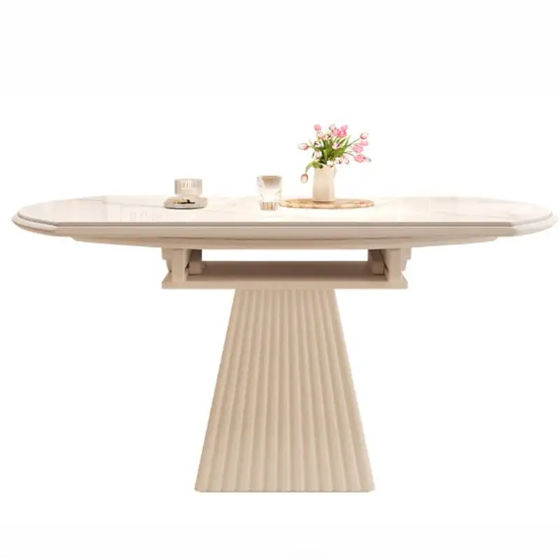 Unique Party Dining Table Waterproof Designer Nordic Luxury Dining Table Set Round Modern Tavolo Da Pranzo House Accessories