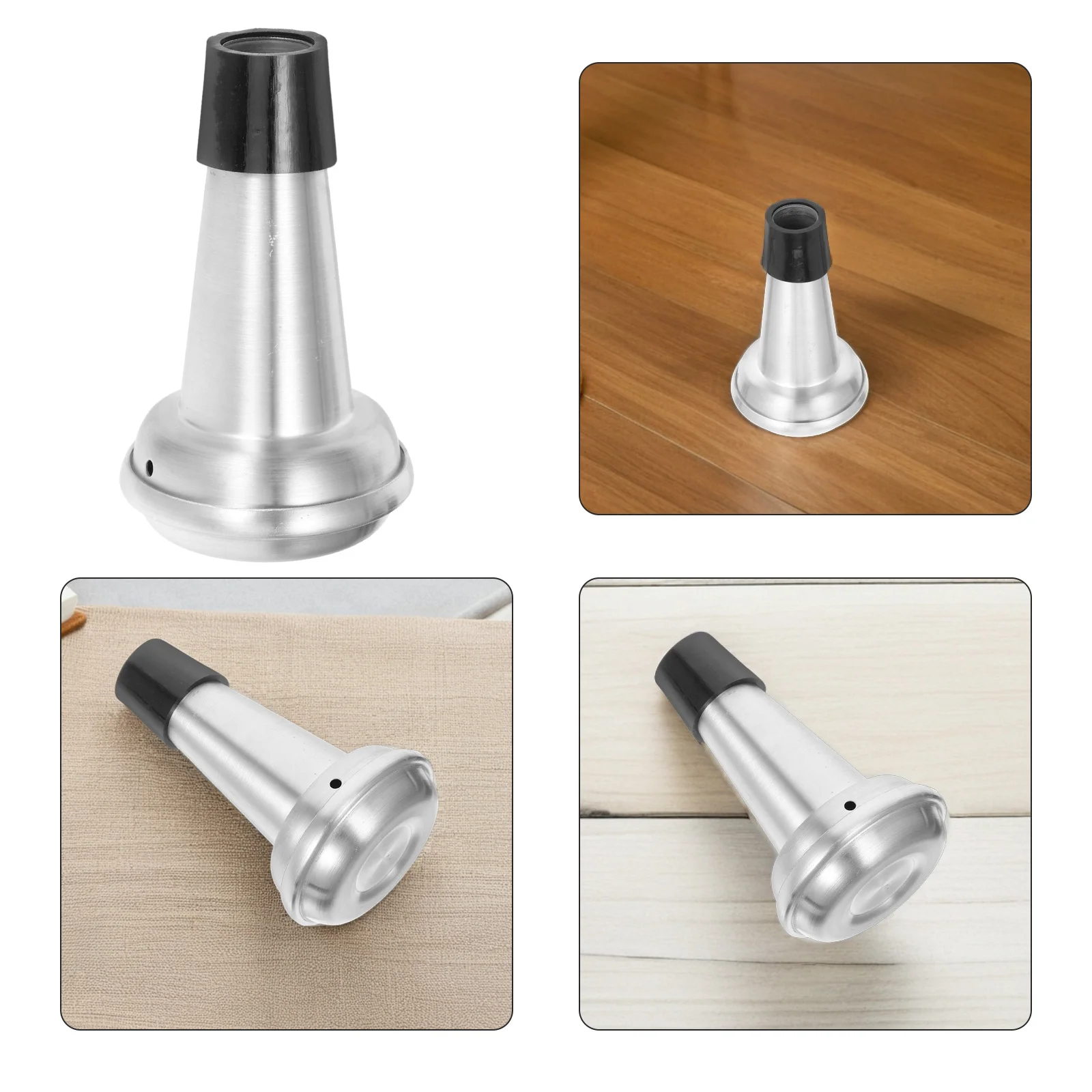 

Trumpet For Beginners Straight Practice Mute Brass Instruments Reduces Blowing Resistance Lightweight Portable Silent Training