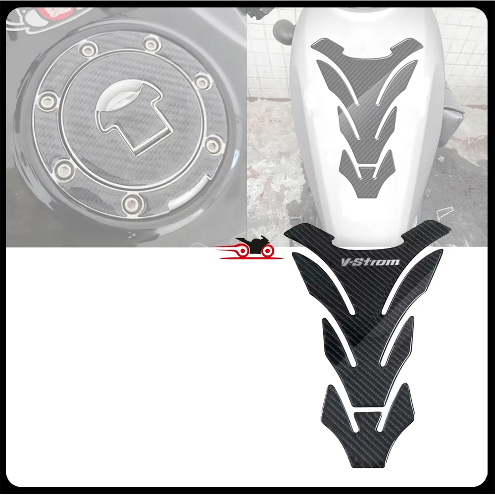 

High quality protective decoration 3D fuel tank pad sticker, suitable for Suzuki v-strom 650 1000 dl 650 1000 v strom dl vstrom