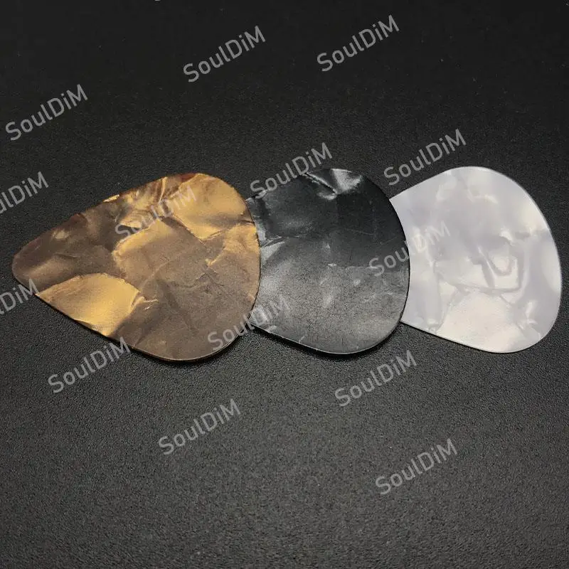 1000Pcs Cellouid Acoustic Electric Bass Gutiar pick plectrum guitarra musical instrument 0.46mm/0.71mm/0.96mm Guitar pick