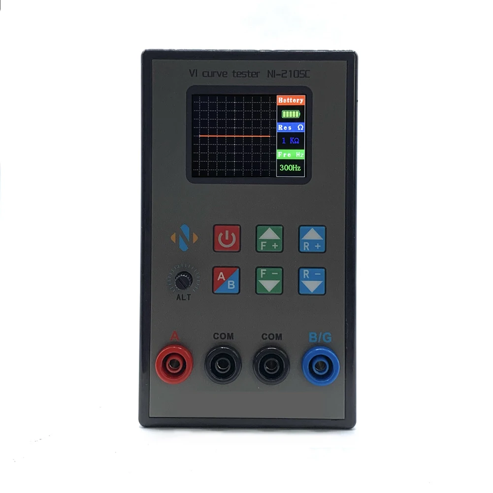 1pc Dual-Channel Color Screen Analog Feature Analyzer VI Curve Tester Fault Tester For Electronic Device Comprehensive Testing