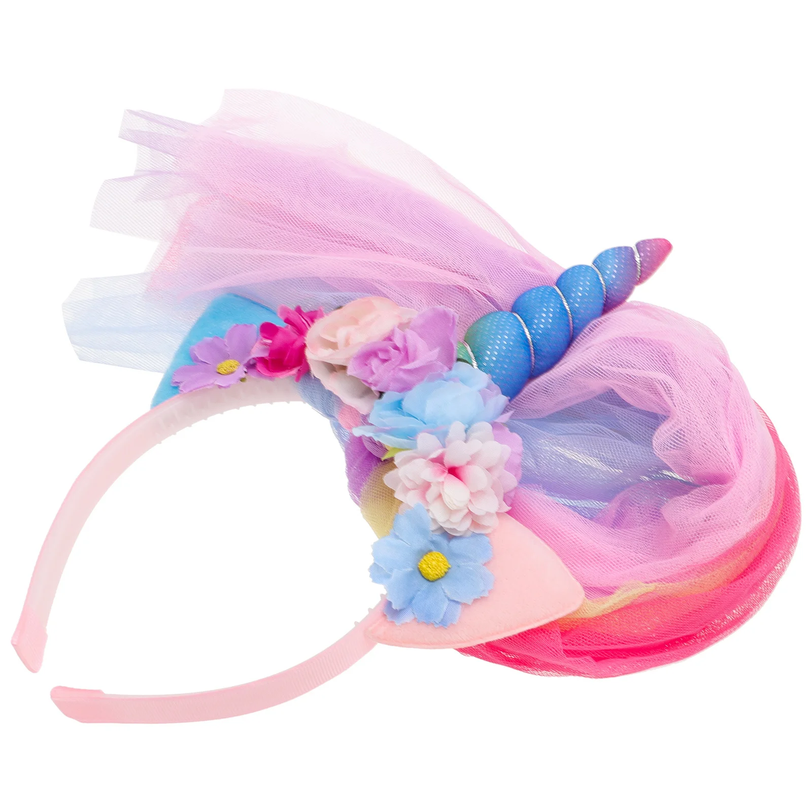 

1Pcs Unicorn Hair Hoop Sweet Creative Design Non Slip Kids Headband Birthday Party Accessories Girls Unicorn Hair Hoop
