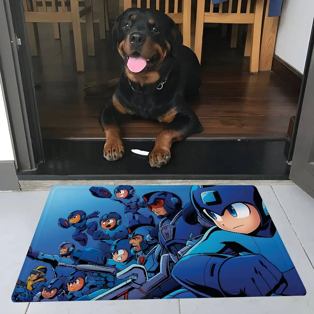 Action Game R-Rockman Door Mat Washable Non-Slip Living Room Sofa Chairs Area Mat Kitchen Doormat Area Rug