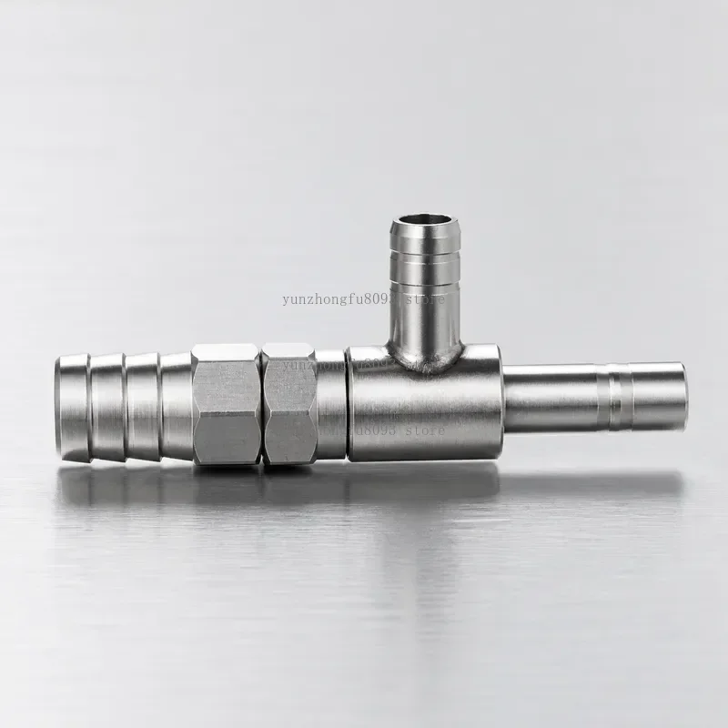 Stainless Steel Water Vacuum Pump, High Efficiency Water Jet Suction Device for Lab Aspiration and Fluid Transfer