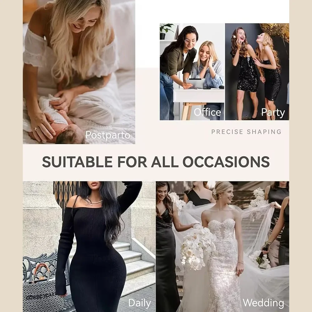 

Женский нейлоновый корсет-пояс для коррекции фигуры с регулируемой застежкой на крючки и петли, утягивающий живот, для похудения и создания фигуры «песочные часы»