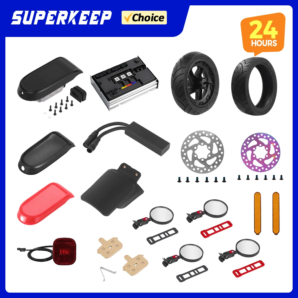 

For Segway Ninebot MAX G3 Electric Scooter Dashboard Controller Vacuum Tire Hub Brake Disc Pads For Max G3 Various Repair Parts