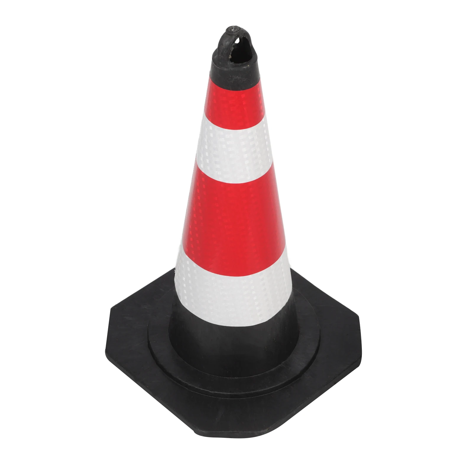 Reflective Traffic Cone Safety Sign Road Construction Outdoor Parking Lot Durable Sturdy Base Lightweight Easy Setup Driving