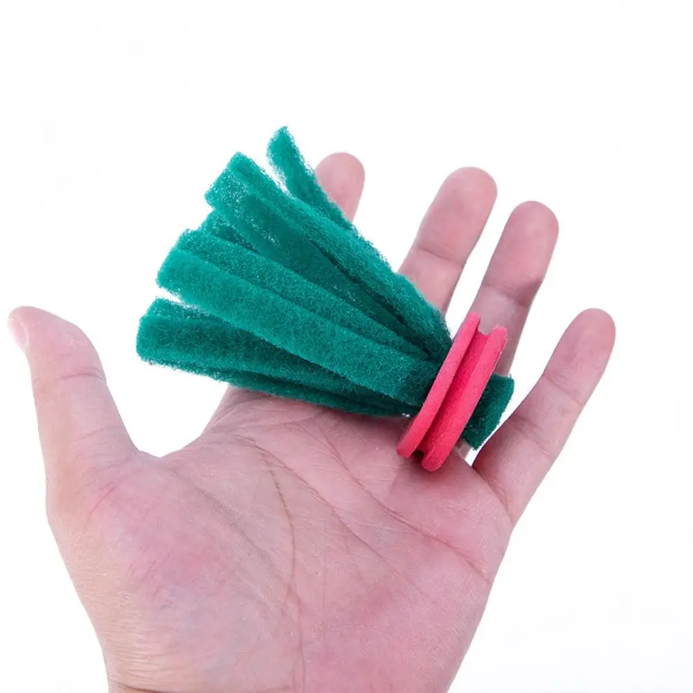 Fish Spawning Mops Aquarium Fish Safe Breeding Mops Egg-Laying Mops With Floating Foam Rings Bettas Guppies