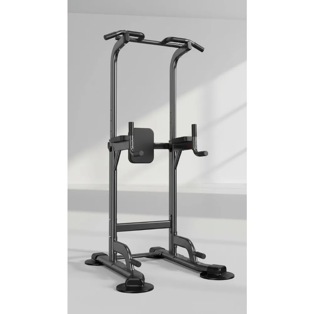 Torre de energía ajustable, estación de inmersión extraíble, gimnasio en casa multifunción, entrenamiento de fuerza, equipo de Fitness