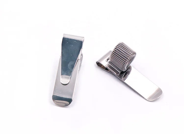 

6pcs Metal Holder Manganese Steel Spring Carbon Steel Lightweight For Journal Notebook Pencil Storage Office School Home