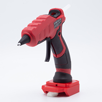 For  Parkside Glue Gun X20V  Hot Glue Gun 60w 7mm Cordless Heat Gun Bottom Bracket Tool  w/Sticks Crafts DIY Tools(No Batter)