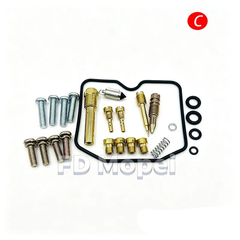 CVK40 Vergaser-Reparatursatz für Kawasaki KLR650 1987-2018 KLX650R KL600 Schwimmer-Membran-Dichtungs-Reparaturteile (3 Optionen: A.B.C.) – Detail 3