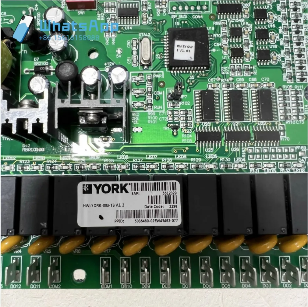 Applicable to YORK003 control board SAP:5512029 025W45462-077 YCWS control board adapts to YEWS