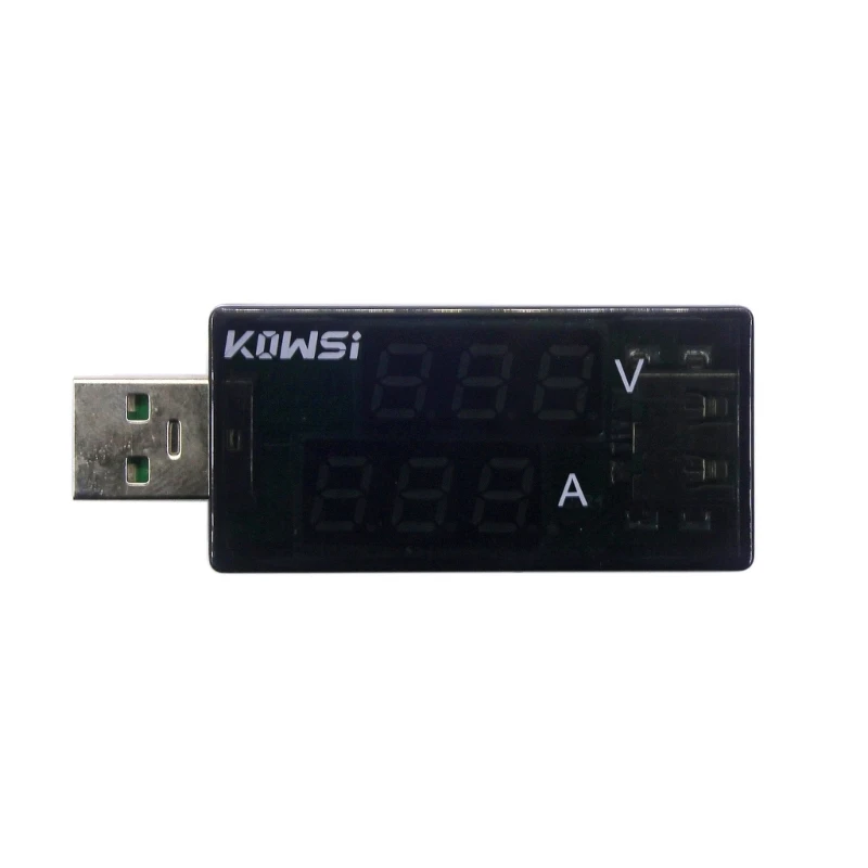 KWS-11VA USB تستر شاحن تستر الفولتميتر مقياس التيار الكهربائي شاحن كشف أداة دعم الشحن السريع 6.5A 120 واط 4-30 فولت H7JF