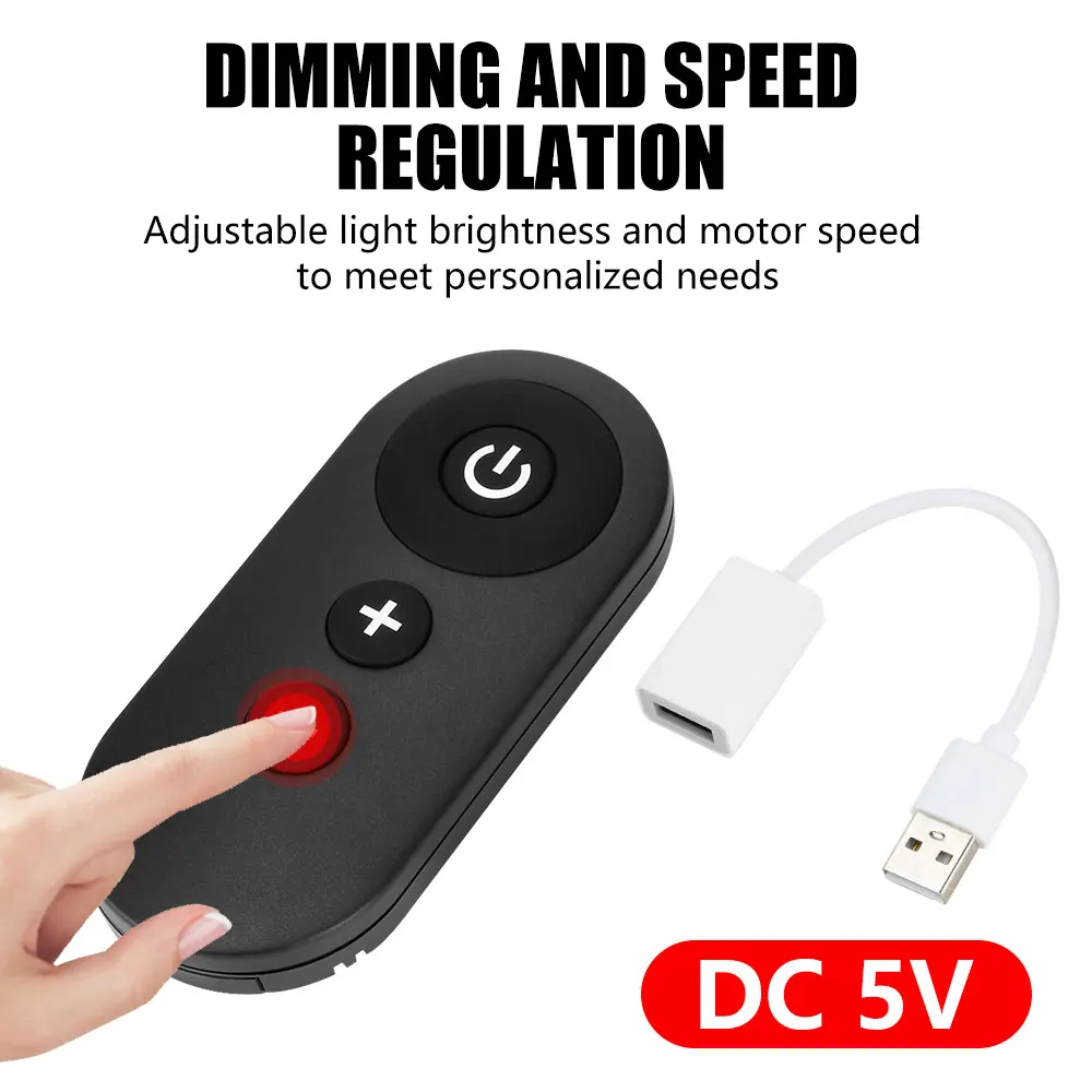 

DC 5 В USB RF пульт дистанционного управления драйвер диммер модуль контроллера скорости для вентилятора ночник шкаф световая полоса