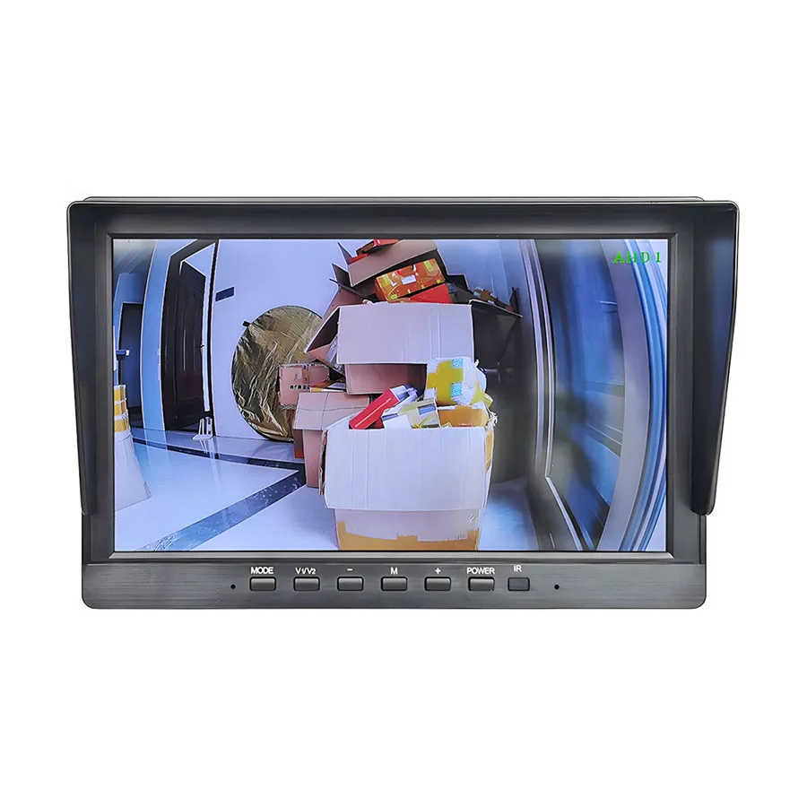 DIYKIT 10.1inch AHD IPS Car Monitor 1920x1080 IP68 Starlight Night Vision Rear View Camera for Car Bus Houseboat Truck