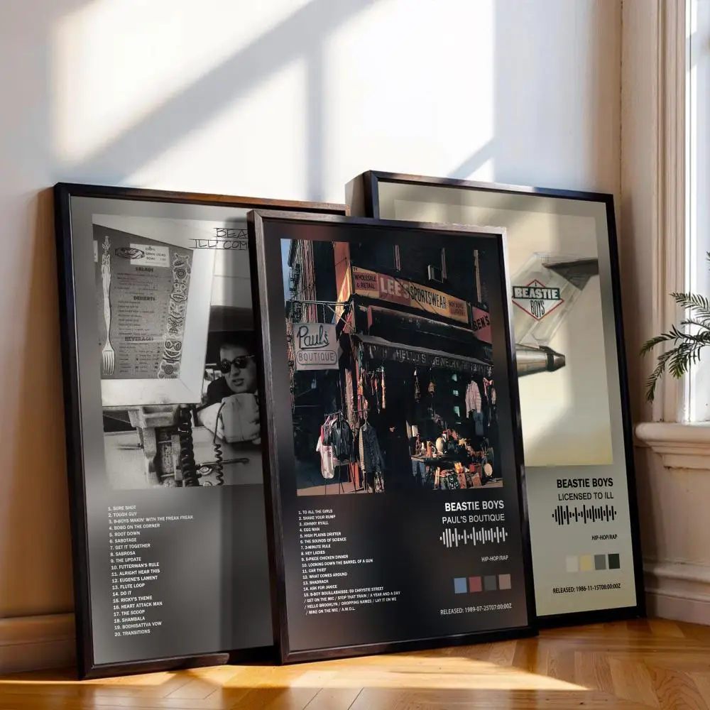 Beastie Boys Poster Music Album Cover For Room Canvas Painting Print Art Home Wall Decor Picture Gift