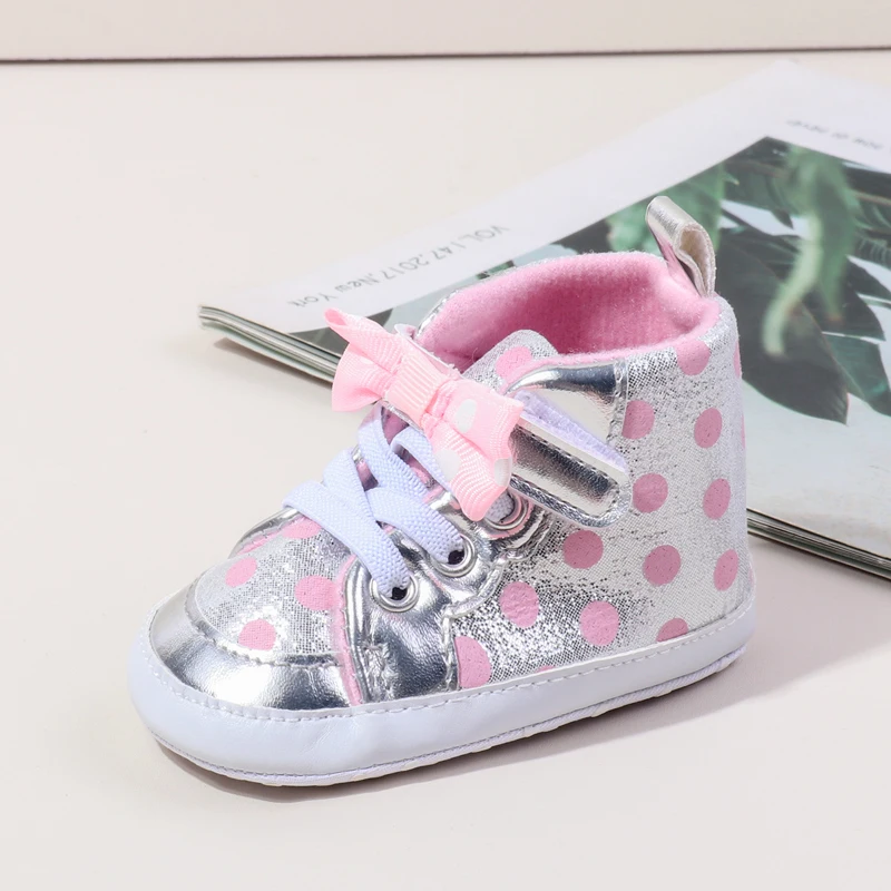 

Spring & Autumn Baby Girl Beautiful Butterfly Bowknot Fashion Design Soft Sole Comfortable Prewalker Shoes First Walkers BJZ3236