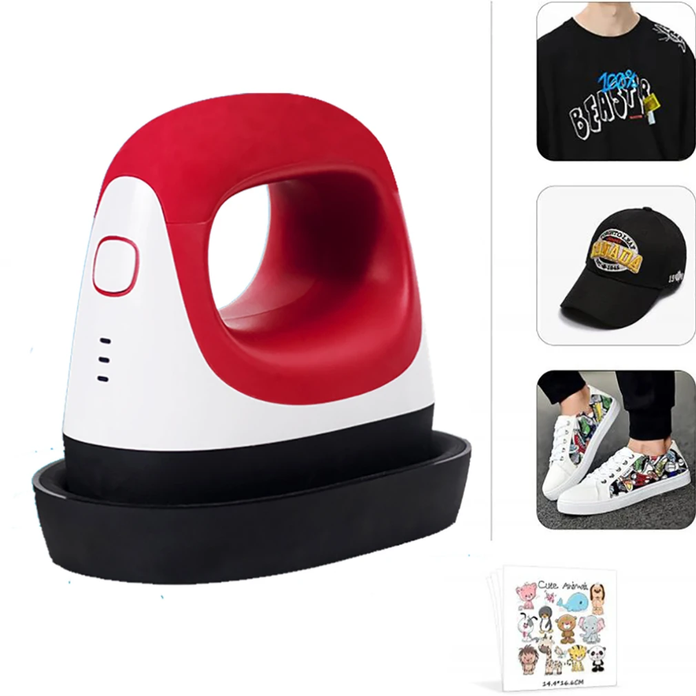 

Mini Portable Heat Press Machine Sublimation Digital Transfer Printing Machine For T-shirts Shoes Transfer And Ironing