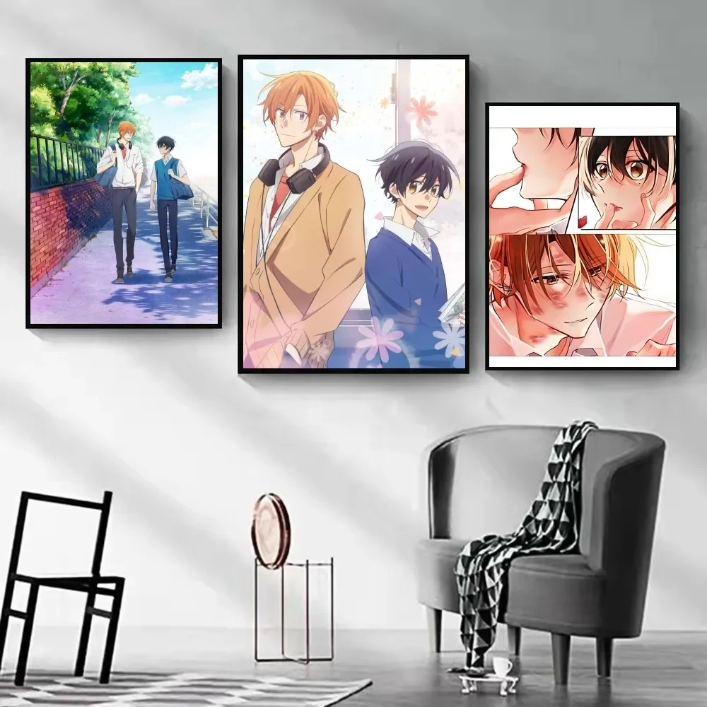 1pc Anime Sasaki To Miyano Poster Paper Print Home Bedroom Entrance Bar Cafe Art Painting Decoration