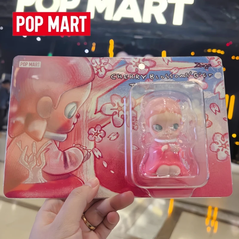 

Hot Selling Genuine Stock Popmart Zsiga Cherry Blossom Gift Series For The Earth Blind Box Collection Figurines Ornaments Gifts