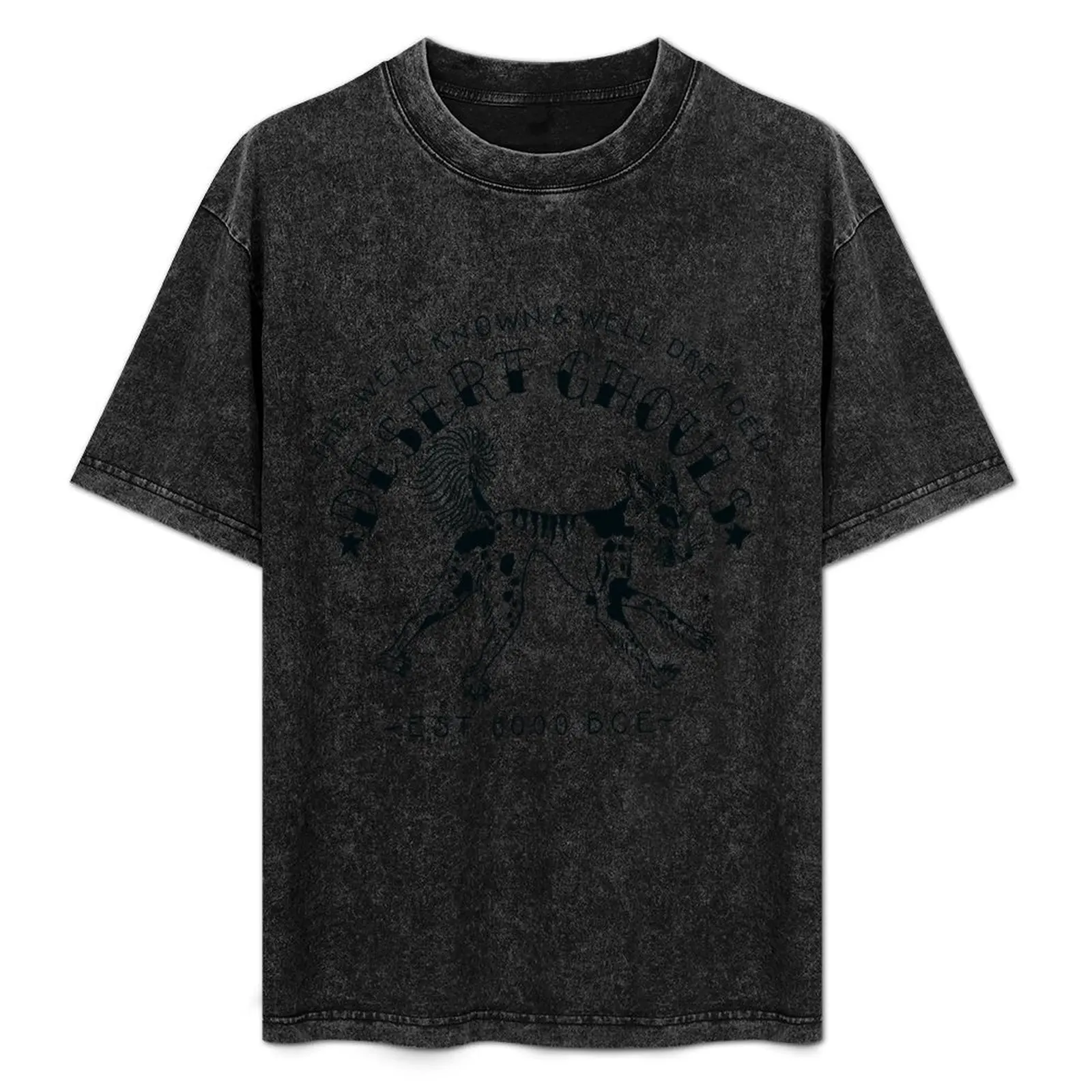 Desert Ghouls - The Well Known & Well Dreaded (Negro) Camiseta funcional informal de manga corta