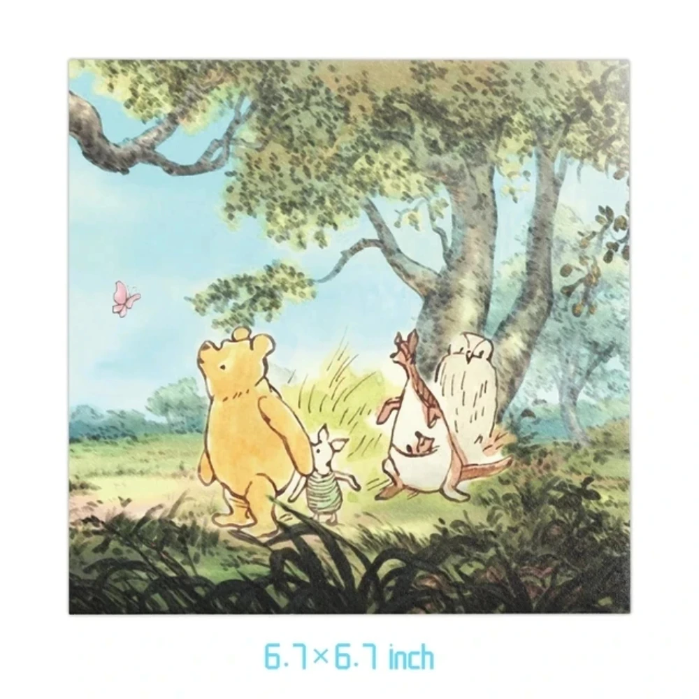 Winnie Puuh Geburtstagsdekoration Puuh-Bär Teller Tischdecken Servietten Banner Becher Kindergeburtstag Geschenke Babyparty