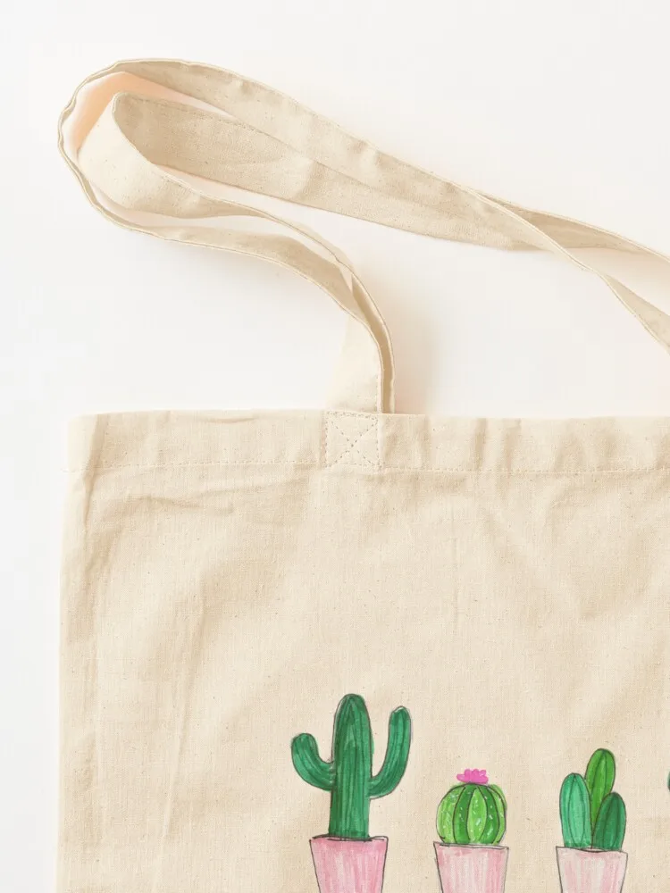 Cacti Quote Tote Bag reusable shopping bag ecological bags personalized tote bag canvas tote