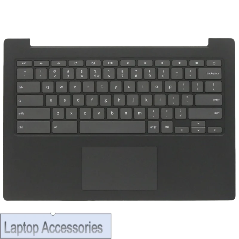 

US English Grey Keyboard Upper Case Palmrest Shell Cover For Lenovo Chromebook S330 5CB1B70058