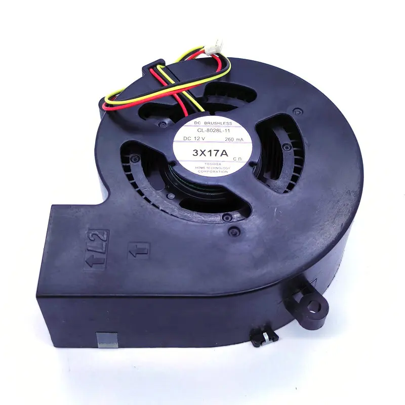 New Cooling Fan for Projector CL-8028L-11 CL-8028L-12 DC12V 260mA 80x28MM 3Lines