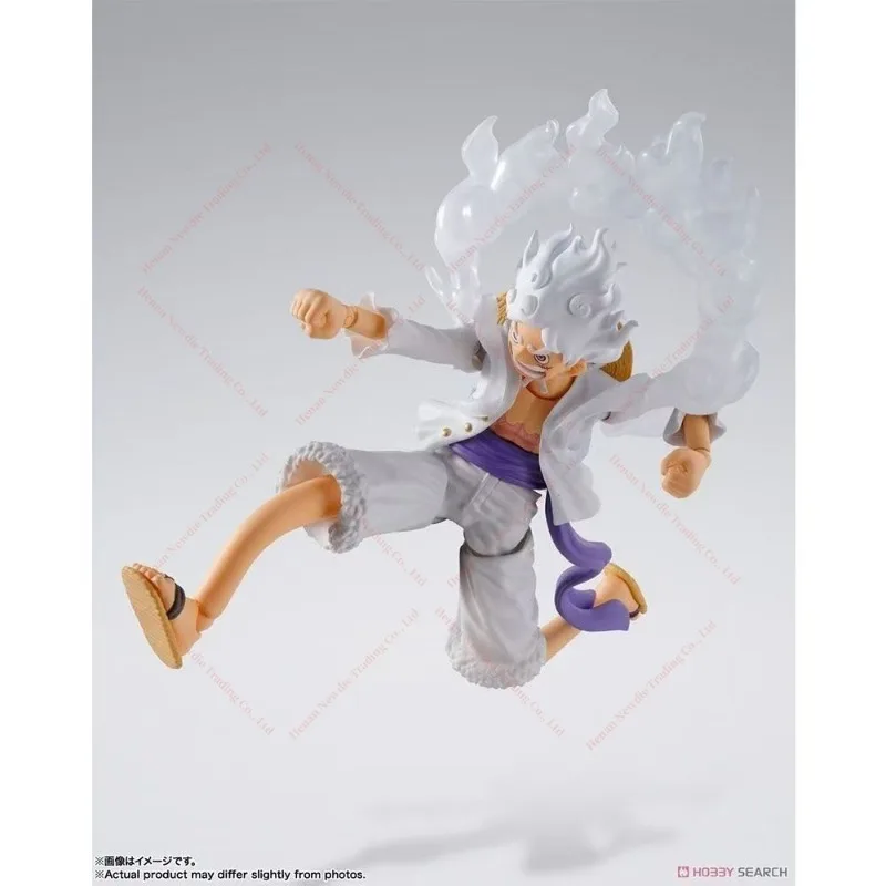 متوفر في المخزون مجموعة ألعاب SHF One Piece Monkey D. Luffy Gear 5 الأصلية