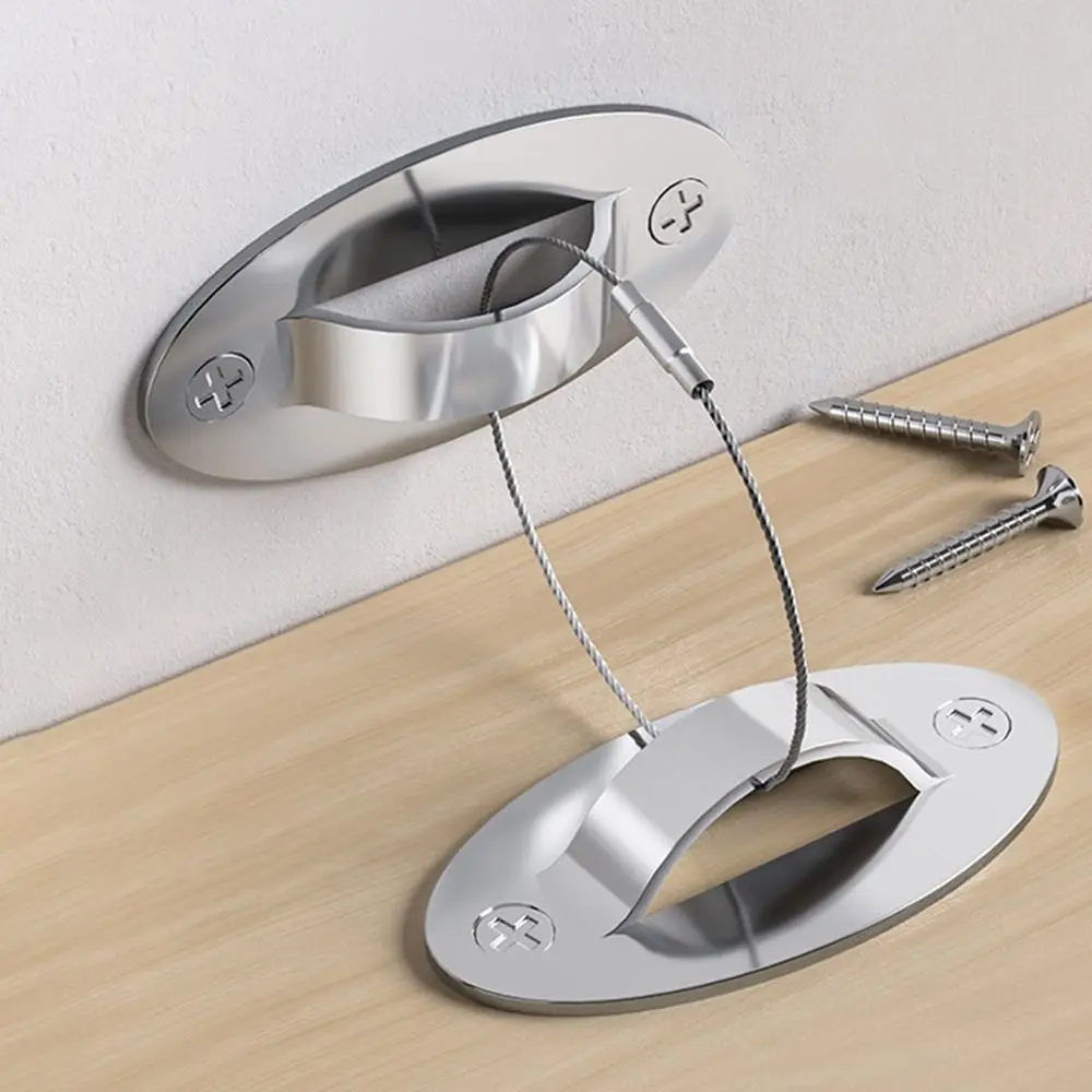 Möbelgurte aus Metall, multifunktionale Hardware, Anti-Reverse-Gerät, Anti-Reverse, Baby-Proofing, Schrank, Anti-Reverse-Schnalle