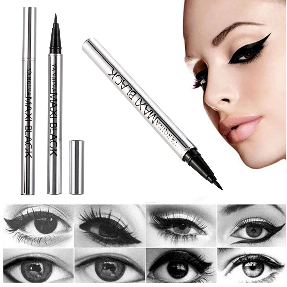 Polka dot waterproof eyeliner quick-drying and not smudged liquid eyeliner