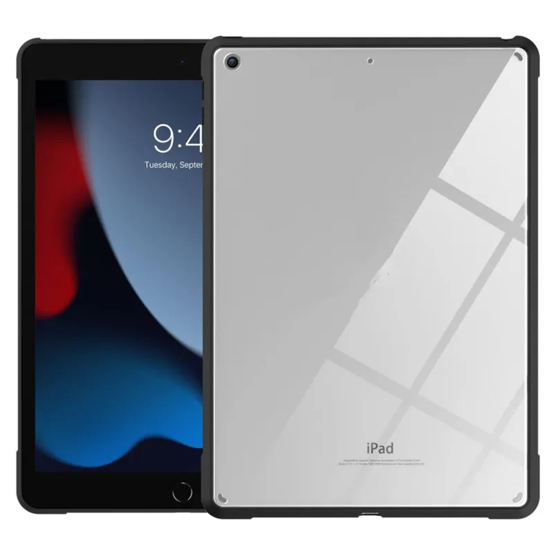 

Чехол для нового iPad 9-го поколения 2021/8-го поколения 2020/7-го поколения 2019, гибкий защитный прозрачный чехол из ТПУ с воздушной подушкой для iPad 10,2