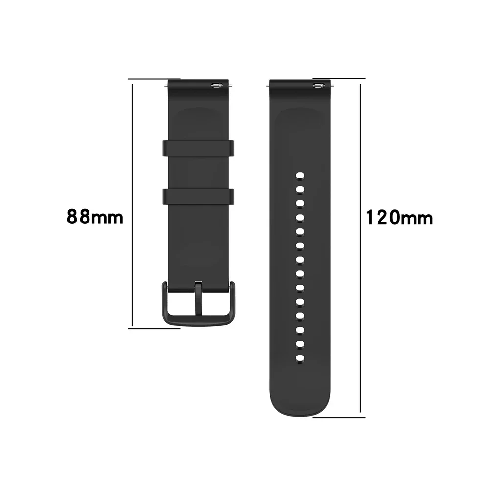 Sport Silikon 20mm 22mm Uhrenarmband Für Garmin Venu 3 Band Forerunner 265 255 Musik Vivoactive 4 Für garmin Venu Sq 2 Armband – Detail 4