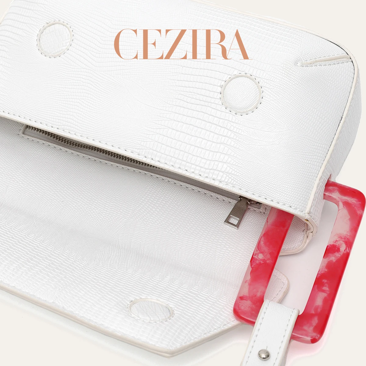 CR Grote Vierkante Gesp Geploo - Luxury Bags Vegan recensie en prijs