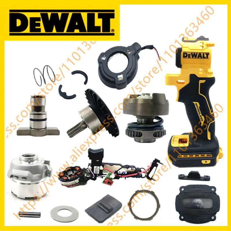 DEWALT DCF850 Accessori per elettroutensili per trapano elettrico brushless azionamento macchina interruttore alloggiamento motore cassetta degli attrezzi DCF850Z