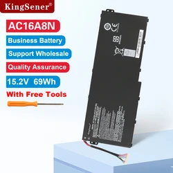 KingSener New AC16A8N Laptop Battery for Acer Aspire V17 V15 Nitro VN7-593G VN7-793G VN7-793G-73YP 78E3 VN7-793 717L 4ICP7/61/80
