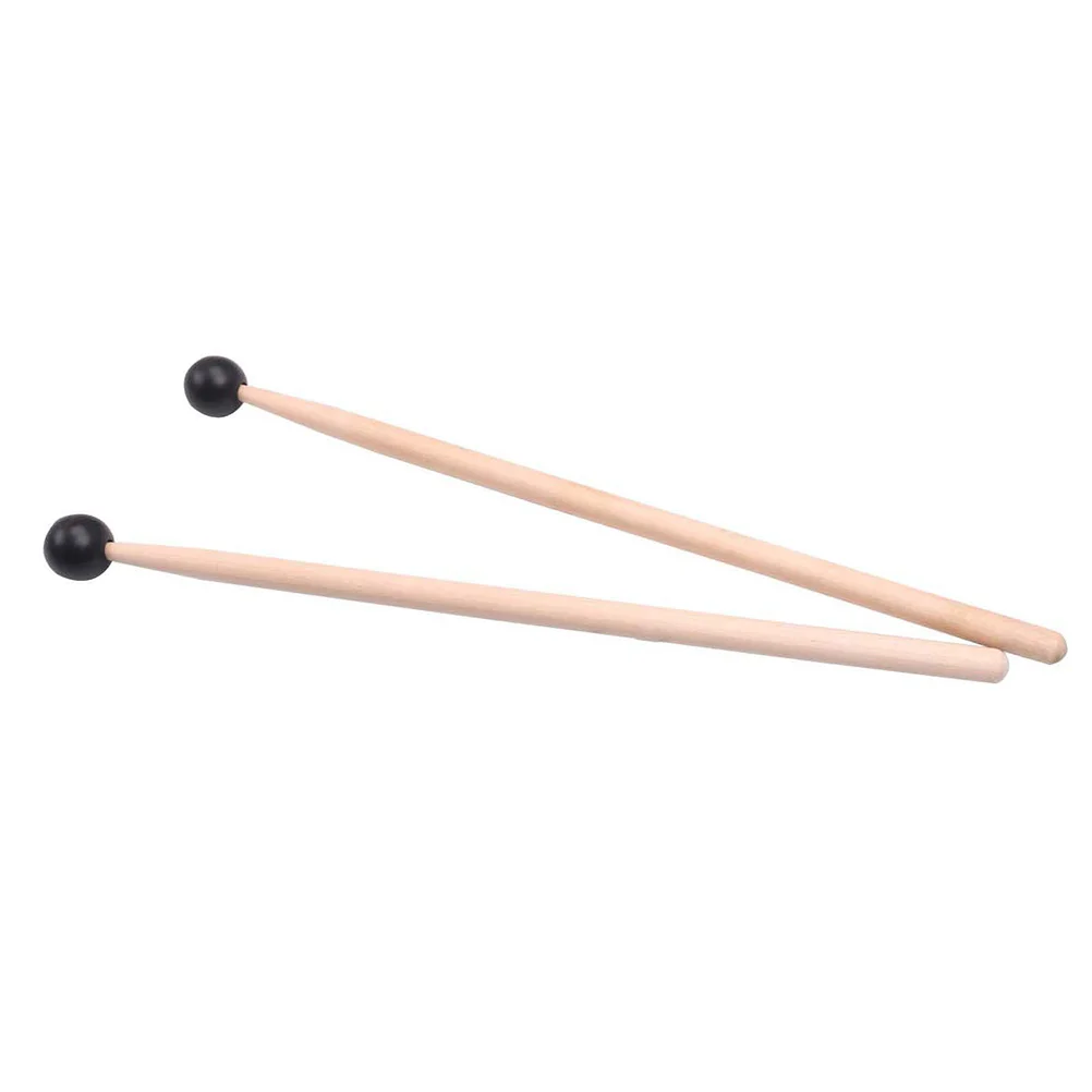 

2 Pcs Ethereal Drum Musical Instrument Drumstick Percussion Sticks Tankdrum Wooden Glockenspiel Xylophone